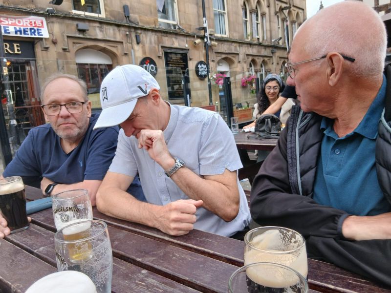 Richard Pennington, Fran Killeen, Dave Sharp. 
